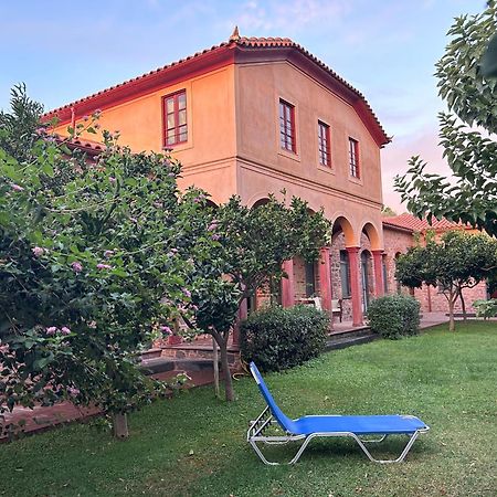 Villa Daphnis & Chloe Pyrgi Thermis Exteriör bild