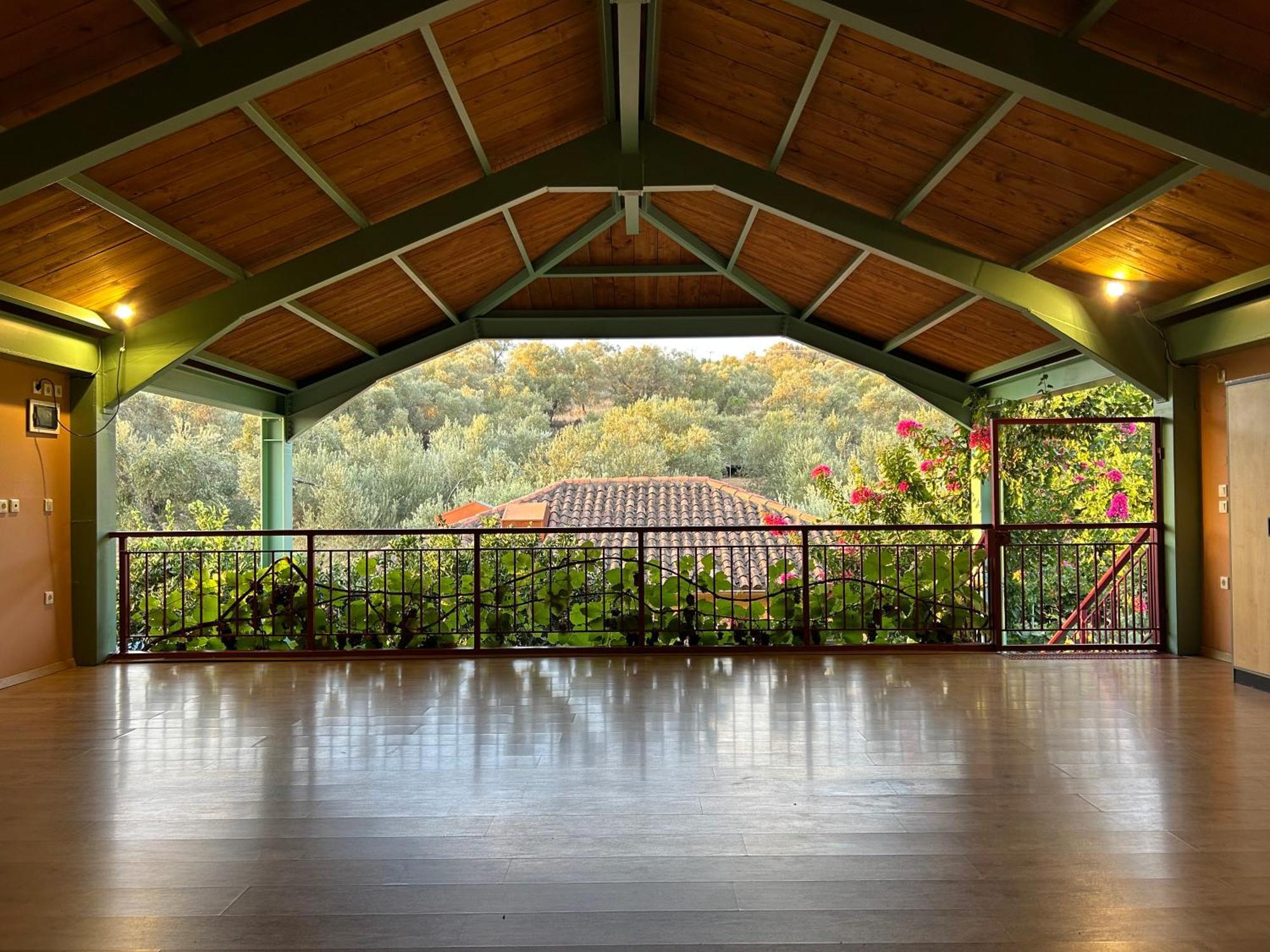 Villa Daphnis & Chloe Pyrgi Thermis Exteriör bild