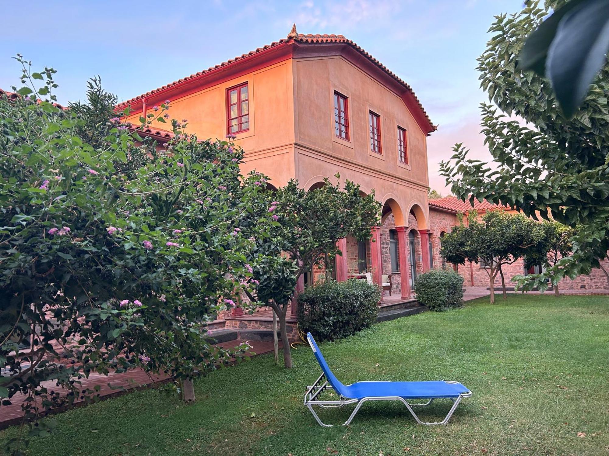 Villa Daphnis & Chloe Pyrgi Thermis Exteriör bild